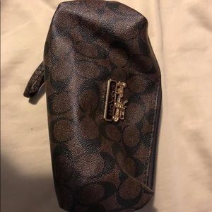 Coach makeup bag